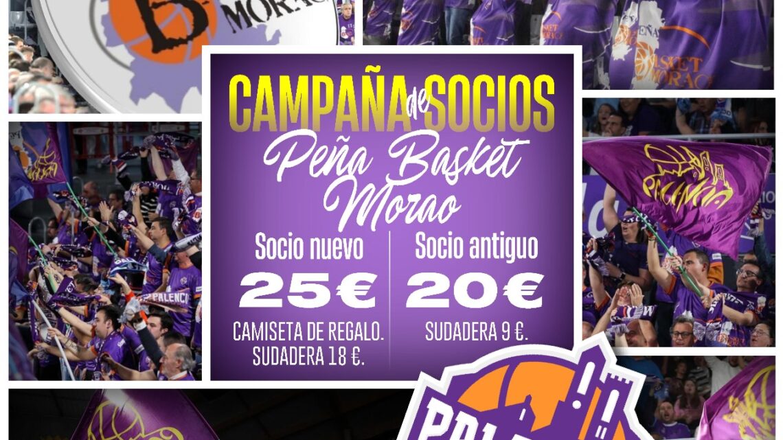 «El sentimiento que no cesa», la campaña de socios de la Peña Basket Morao